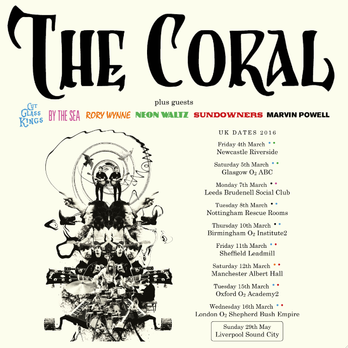The Coral Tour Poster