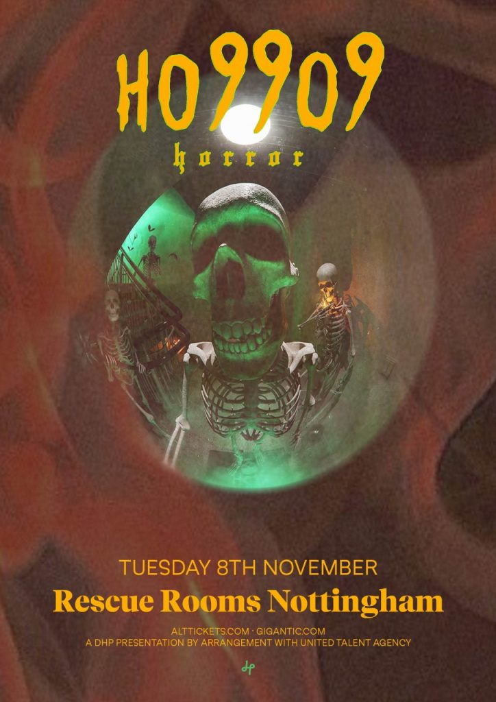 ho99o9 poster rescue rooms nottingham 2022