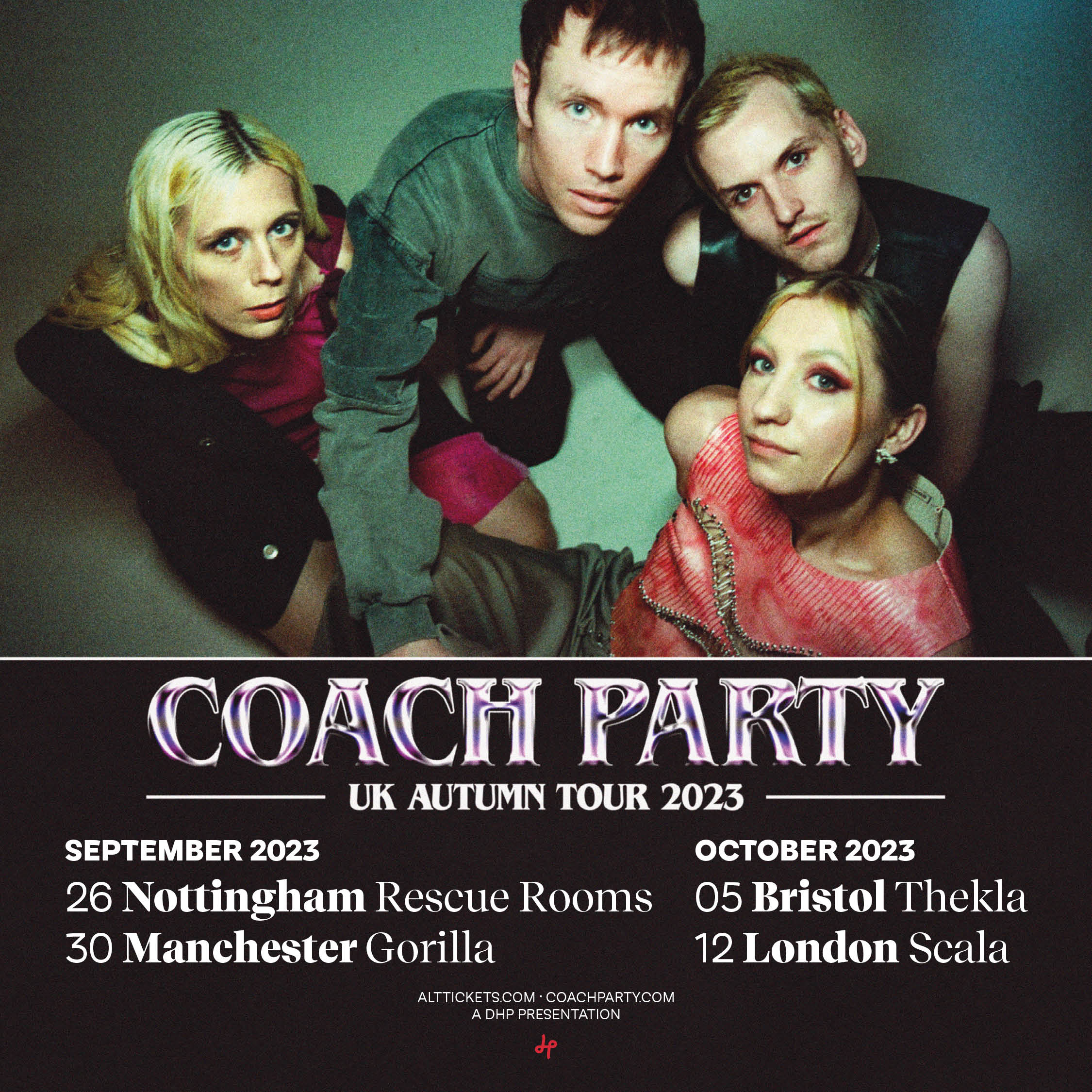 Coach Party Square Poster