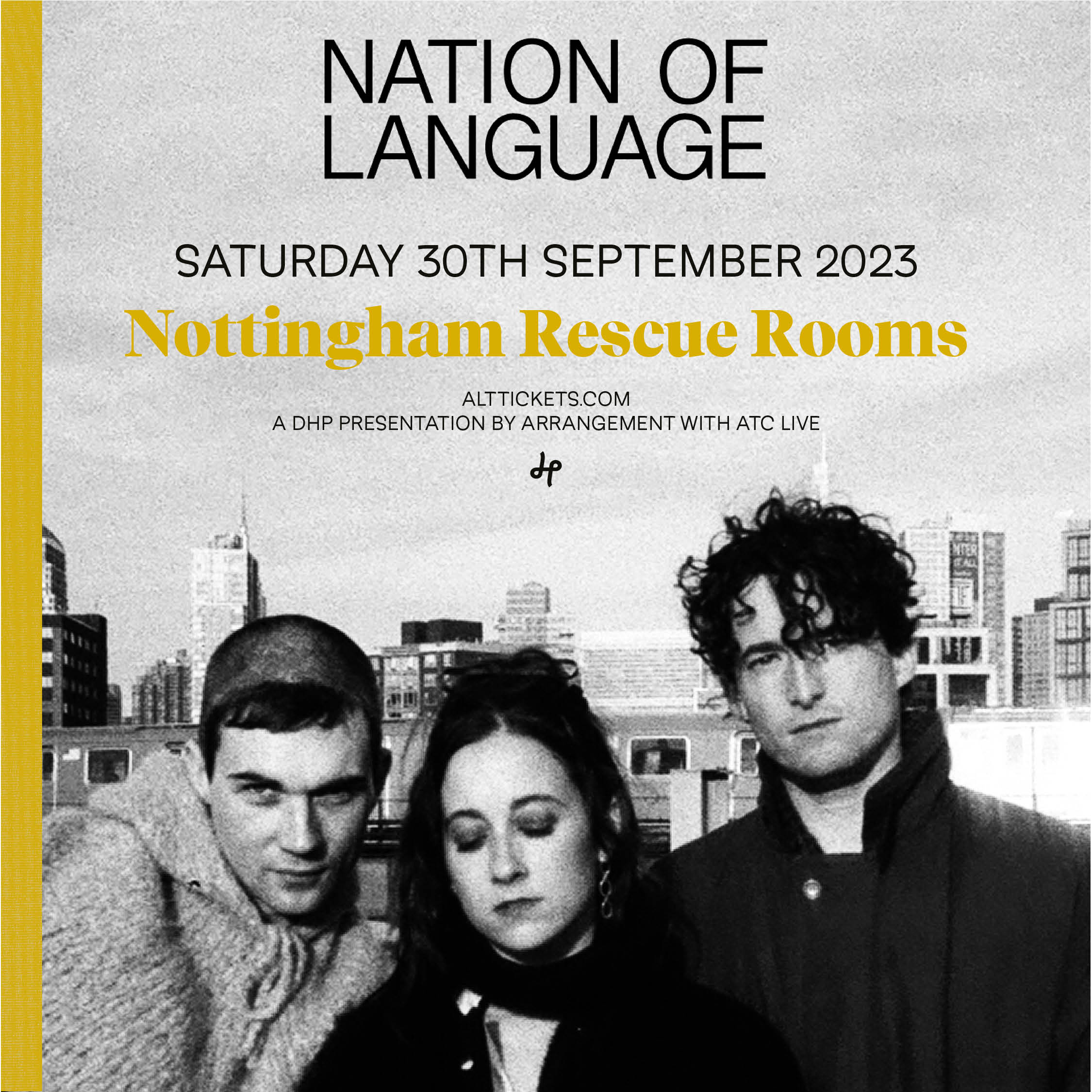 Nation Of Language Square Poster