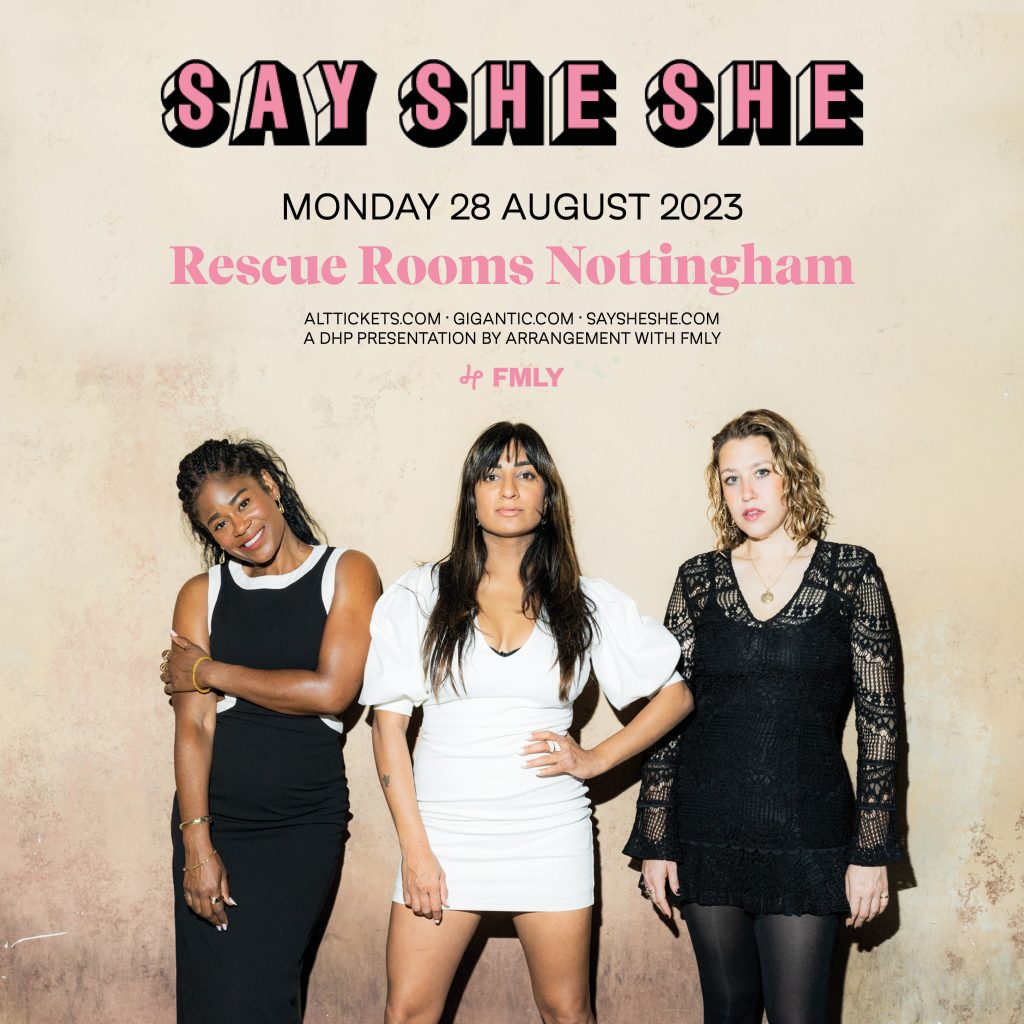 Say She She Square Poster