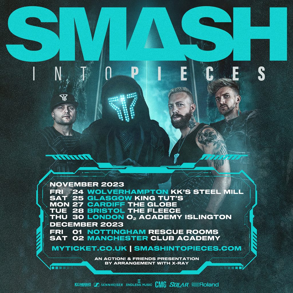 Smash Into Pieces Square Poster