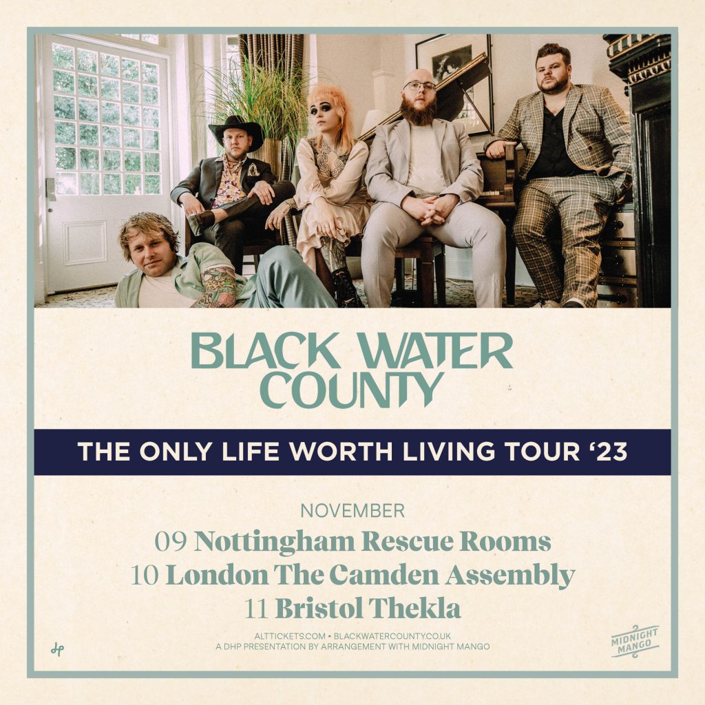 Black Water County Square Poster