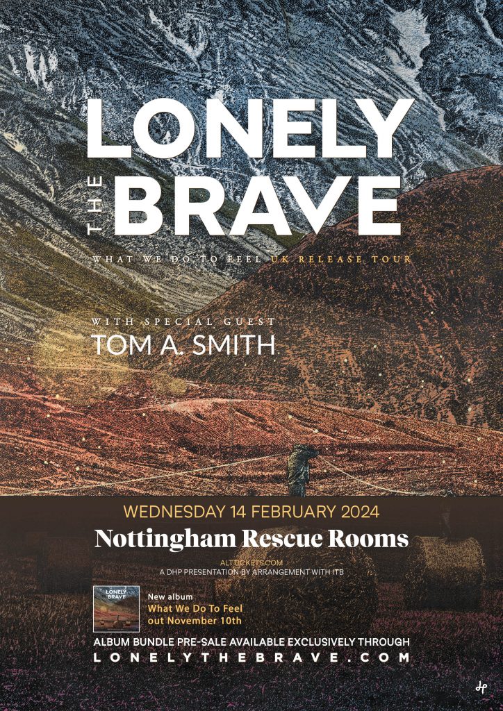 LONELY THE BRAVE POSTER