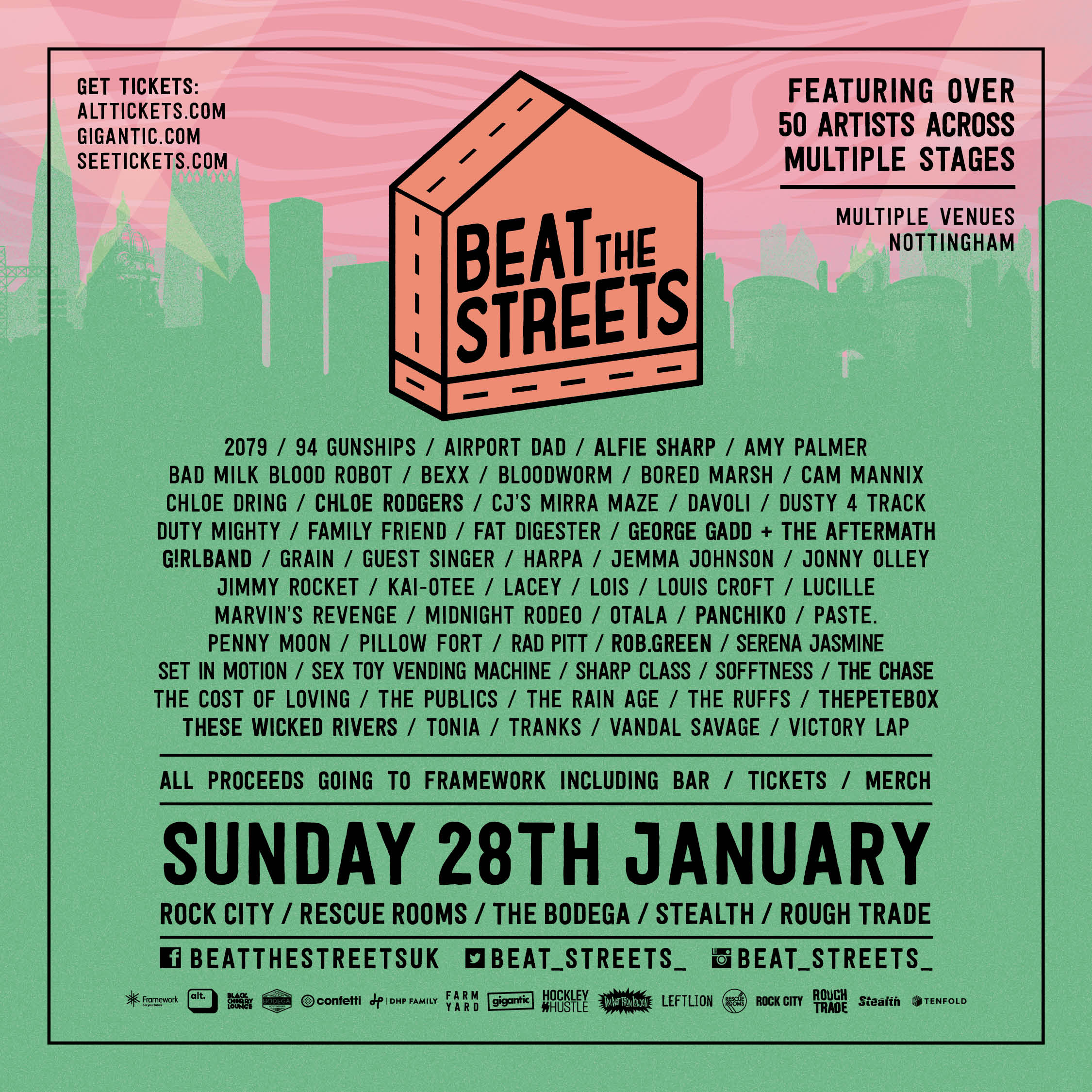 Buy tickets for BEAT THE STREETS Rescue Rooms Nottingham