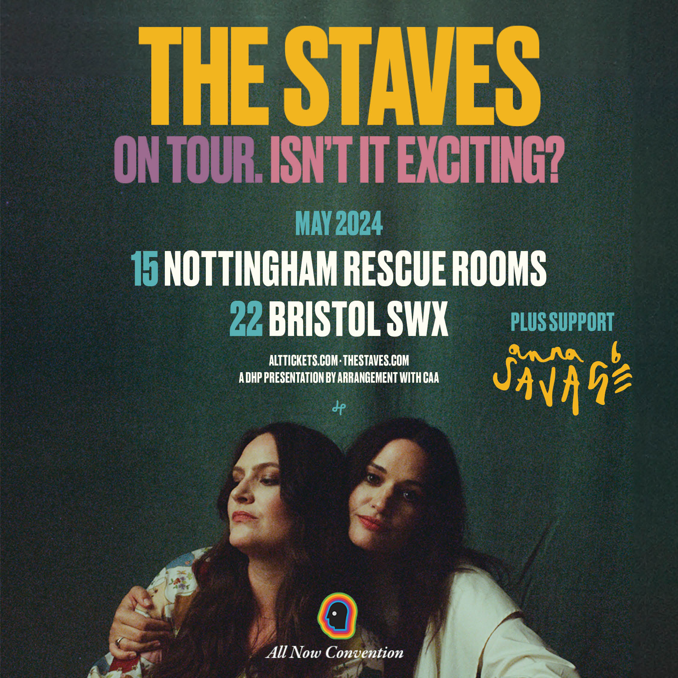 THE STAVES POSTER