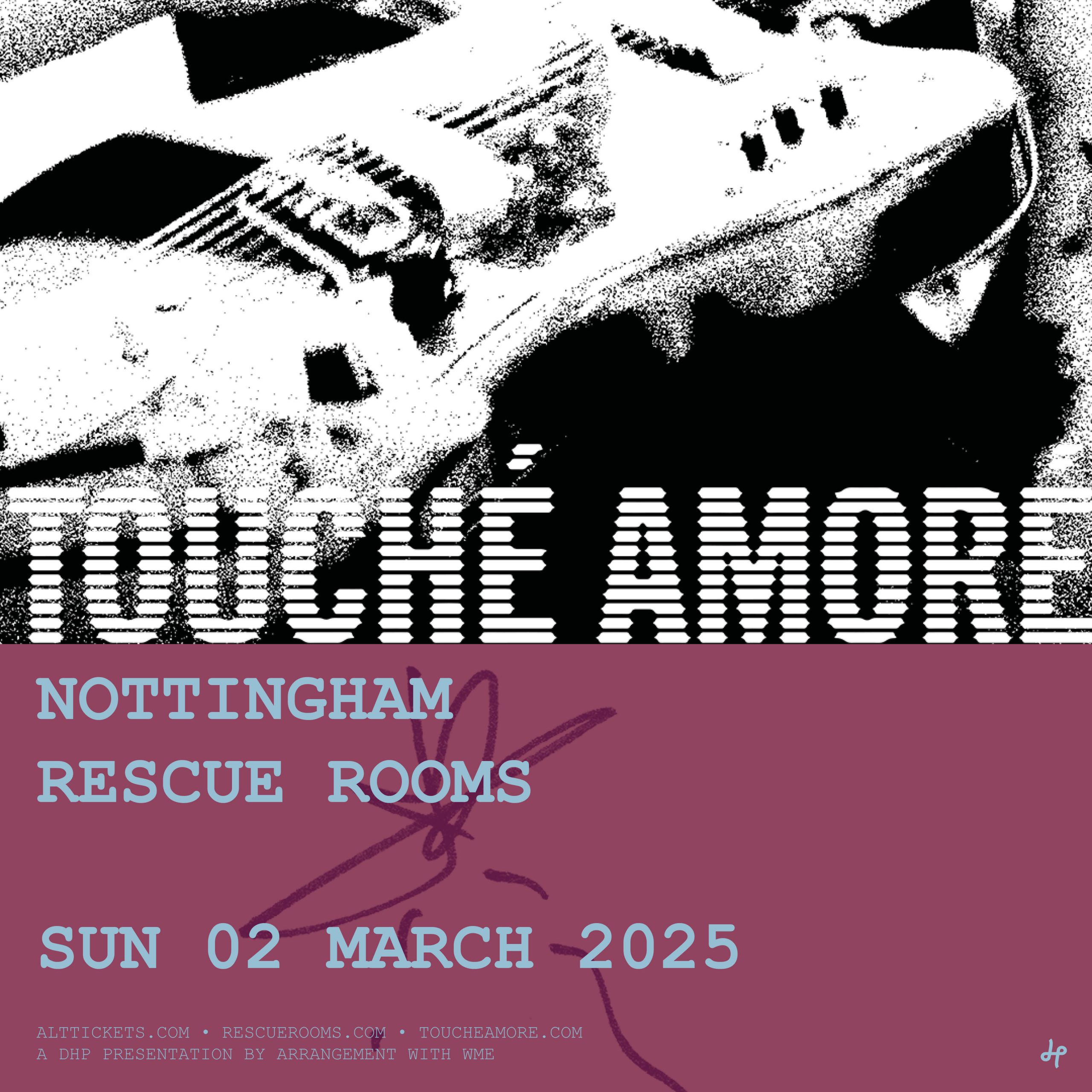 TOUCHÉ AMORÉ Rescue Rooms Nottingham