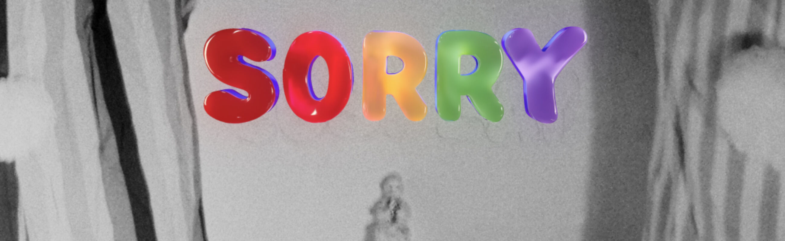 SORRY POSTER